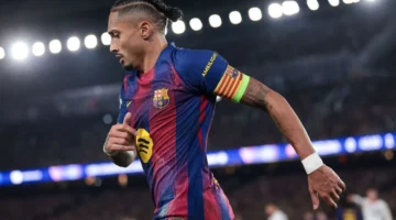 إصرار رافينيا يعبر عن التزامه الكامل بتقديم أفضل أداء لبرشلونة